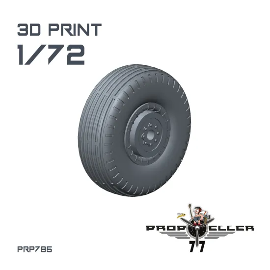 77propeller Prp785 1/72 Wheels Ilyushin Il-2 Shturmovik For Tamiya Kit