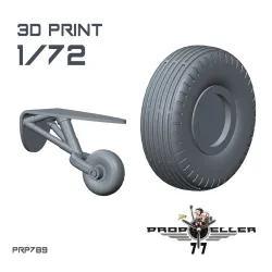 77propeller Prp789 1/72 Wheels Iljusin Il 2 For Smer Kit Resin Kit