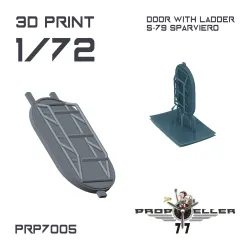 77propeller Prp7005 1/72 Door With Ladder S-79 Sparviero For Italeri Kit