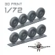 77propeller Prp750 1/72 Wheels Shkh Vz. 77 Dana 8 Pieces