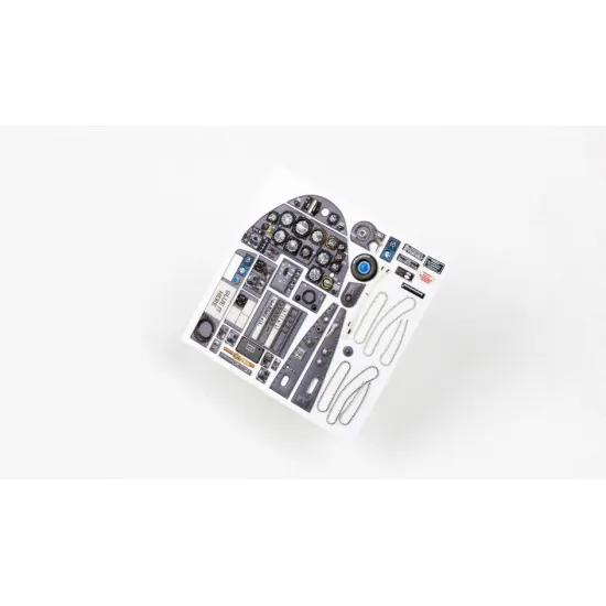 Red Fox Qs-24026 1/24 Messerschmitt Bf 109k-4 3d Acrylic Instrument Panels