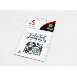 Red Fox Qs-24031 1/24 Supermarine Spitfire Mk Vb 3d Acrylic Instrument Panels