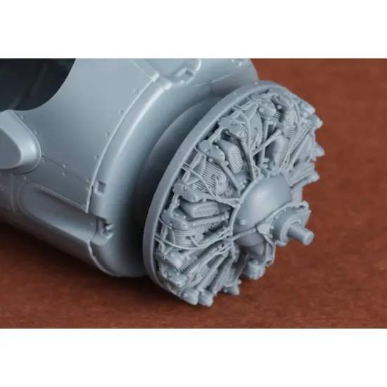 Sbs 48102 1/48 Fm-2 Wildcat Engine Set For Eduard Kit 3d Printed Resin