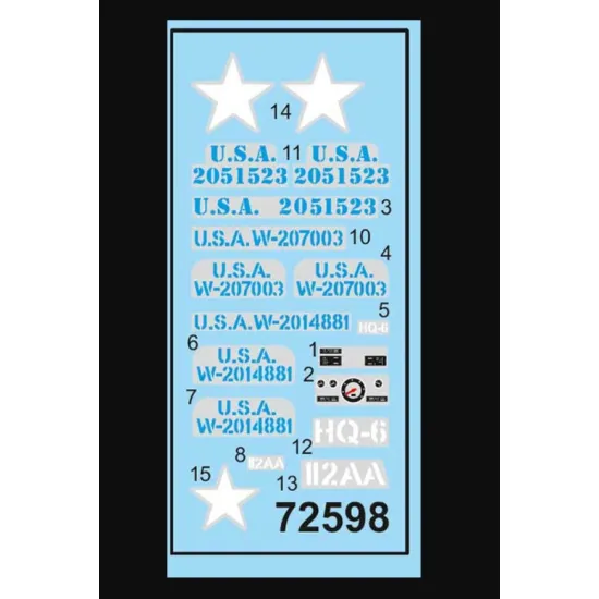 Ace 72598 1/72 Wc-23 1/2 Ton 4/4 Command Reconnaisanse Plastic Model Kit