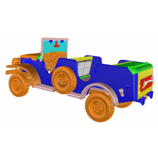 Ace 72598 1/72 Wc-23 1/2 Ton 4/4 Command Reconnaisanse Plastic Model Kit