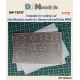 Dan Models 72537 1/72 Template For Cutting Out Identification Marks For German Aircraft From Wwii 65/103mm