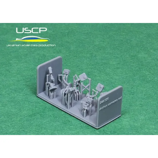 Uscp 24a120 1/24 Action Cameras Set Resin Model