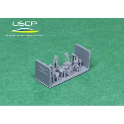 Uscp 24a120 1/24 Action Cameras Set Resin Model