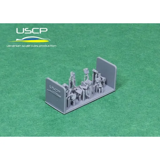 Uscp 24a120 1/24 Action Cameras Set Resin Model