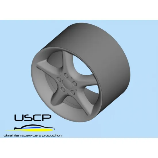 Uscp 24p109 1/24 Bmw Styling 18 17 3d-printed Wheels