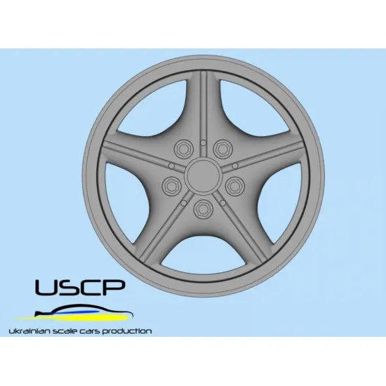 Uscp 24p090 1/24 Bmw Styling 35 16 3d-printed Wheels