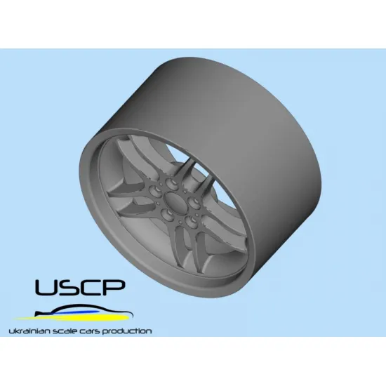 Uscp 24p014 1/24 Bmw Styling 37 18 3d-printed Wheels