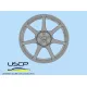 Uscp 24p195 1/24 Cosmis Mr-7 18 3d-printed Wheels