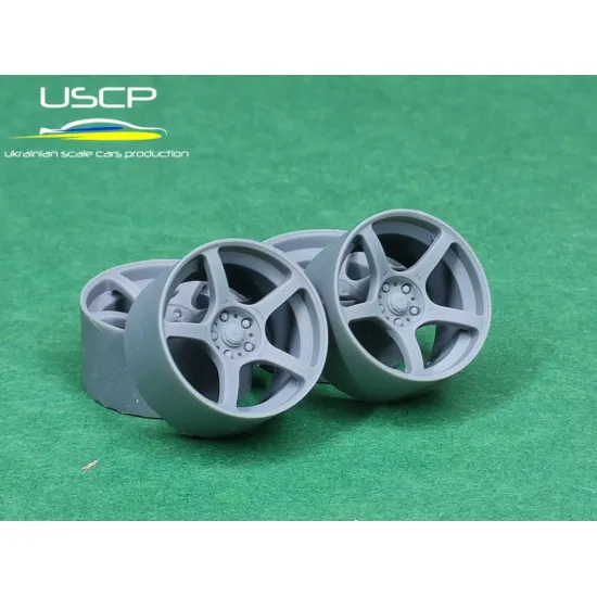 Uscp 24p196 1/24 Cosmis Vcp-n5r 18 3d-printed Wheels