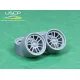 Uscp 24p197 1/24 Cosmis Xt-206r 18 3d-printed Wheels
