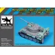 Black Dog T72187 1/72 Bergepanzer Tiger I Accessories Set For Dragon