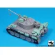 Black Dog T72187 1/72 Bergepanzer Tiger I Accessories Set For Dragon