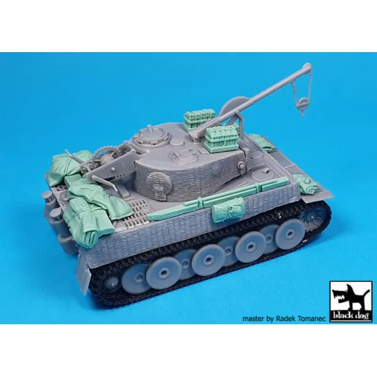 Black Dog T72187 1/72 Bergepanzer Tiger I Accessories Set For Dragon