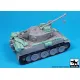 Black Dog T72187 1/72 Bergepanzer Tiger I Accessories Set For Dragon