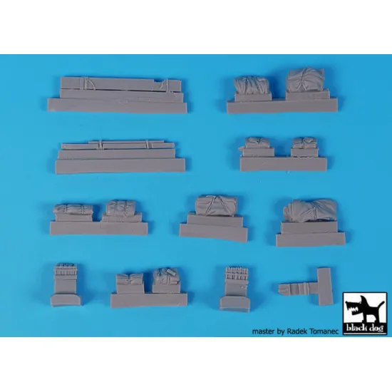 Black Dog T72187 1/72 Bergepanzer Tiger I Accessories Set For Dragon