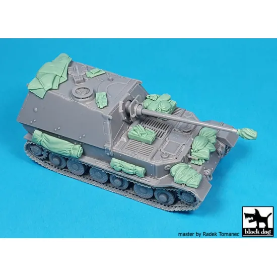 Black Dog T72188 1/72 Sd Kfz 184 Elefant Accessories Set For Dragon