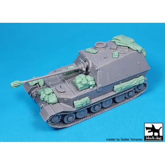 Black Dog T72188 1/72 Sd Kfz 184 Elefant Accessories Set For Dragon