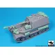 Black Dog T72188 1/72 Sd Kfz 184 Elefant Accessories Set For Dragon
