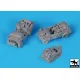Black Dog T72190 1/72 Wwii Ground Vehicle Set Accessories Set For For Academy