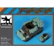 Black Dog T35314 1/35 Us Howitzer M8 Accessories Set For Tamiya