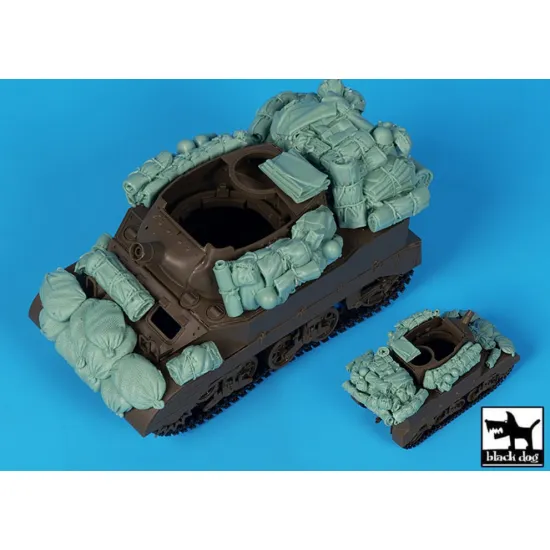 Black Dog T35314 1/35 Us Howitzer M8 Accessories Set For Tamiya