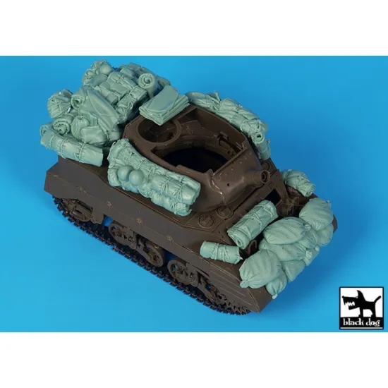 Black Dog T35314 1/35 Us Howitzer M8 Accessories Set For Tamiya