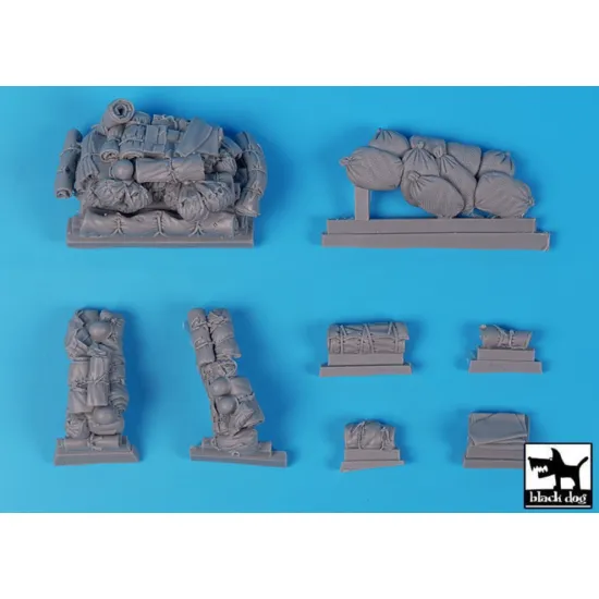 Black Dog T35314 1/35 Us Howitzer M8 Accessories Set For Tamiya