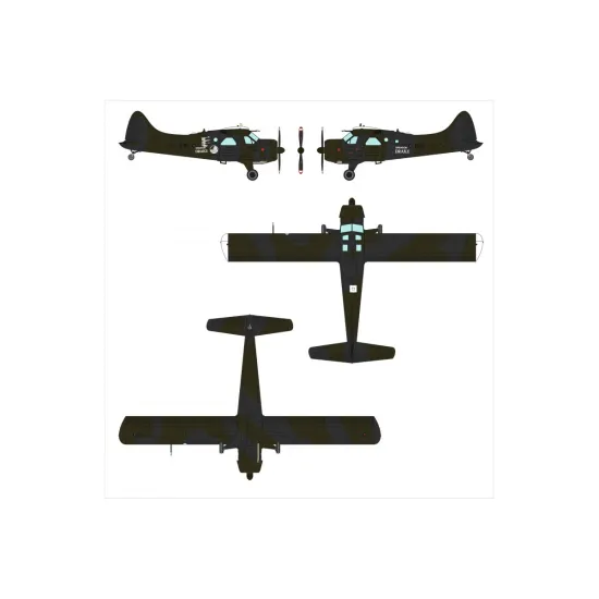 Dora Wings 72041 1/72 Beaver Al.1 Plastic Model Kit