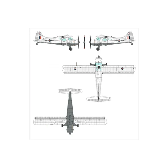 Dora Wings 72041 1/72 Beaver Al.1 Plastic Model Kit