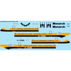 26decals 144-555 1/144 Monarch Delivery Airbus A320 Laser Decal
