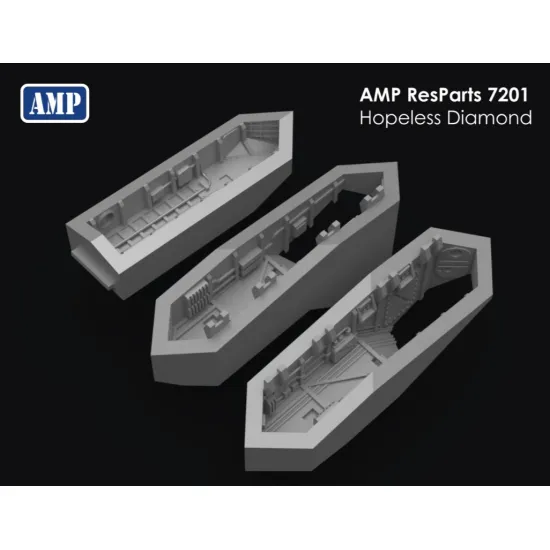 Amp-aft7201 1/72 Micromir Hopeless Diamond Model Kit