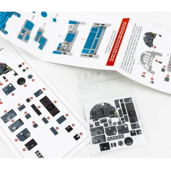 Red Fox Qs-24028 1/24 Junkers Ju 87b Stuka 3d Acrylic Instrument Panels