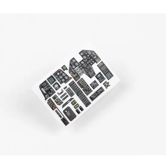 Red Fox Qs-35031 1/35 Ah-1w Super Cobra 3d Acrylic Instrument Panels