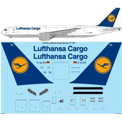26decals 144-624 1/144 Lufthansa Cargo Boeing 777-fbt Laser Decal