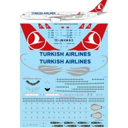 26decals 144-657 1/144 Turkish Airlines Airbus A330-300 Laser Decal