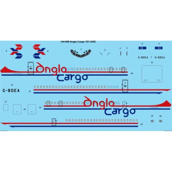 26decals 144-699 1/144 Transavia France Airbus A320 Laser Decal