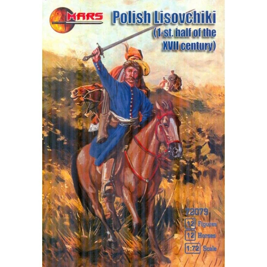 Polish lisovchiki first half of the 17th century 1/72 MARS figures 72079