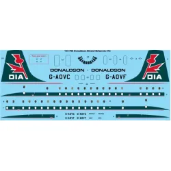 26decals 144-760 1/144 Donaldson Bristol Britannia 300 Laser Decal