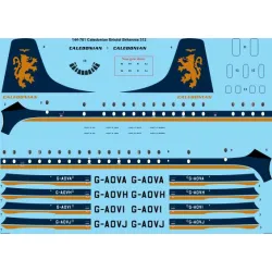 26decals 144-761 1/144 Caledonain Nristol Britannia 300 Laser Decal