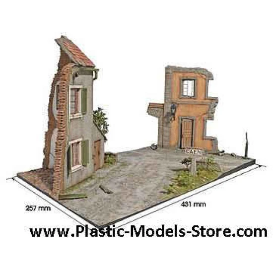 NORMANDY CROSS-ROADS DIORAMA 1/35 Miniart 36019