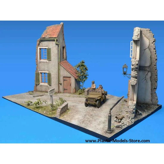 NORMANDY CROSS-ROADS DIORAMA 1/35 Miniart 36019