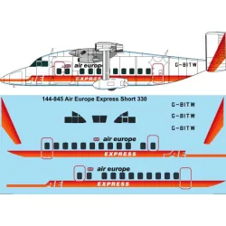 26decals 144-845 1/144 Air Europe Express Short 330 Laser Decal