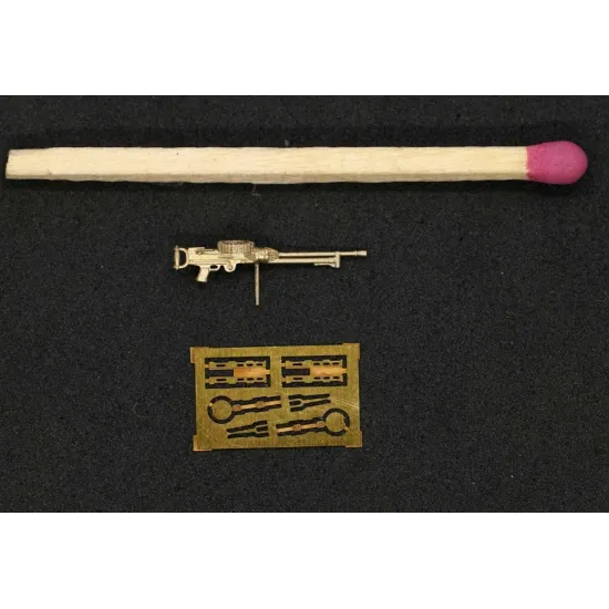 Mini World 7297 1/72 Stripped Lewis Mk I Machine Gun With A Shortened Radiator