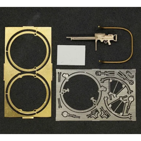 Mini World 4883 1/48 Japanese Type 92 Machine Gun On The Scarff Ring