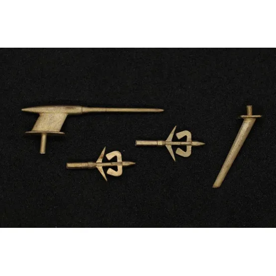 Mini World 3237b 1/72 Pitot Antennas For Mig-29 Fulcrum